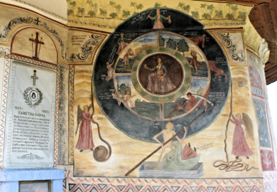 La "ruota della vita" al Monastero della Trasfigurazione