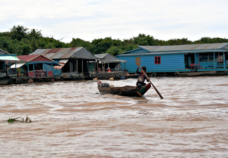 Kompong Chhnang e i villaggi galleggianti sul Tonle-Sap