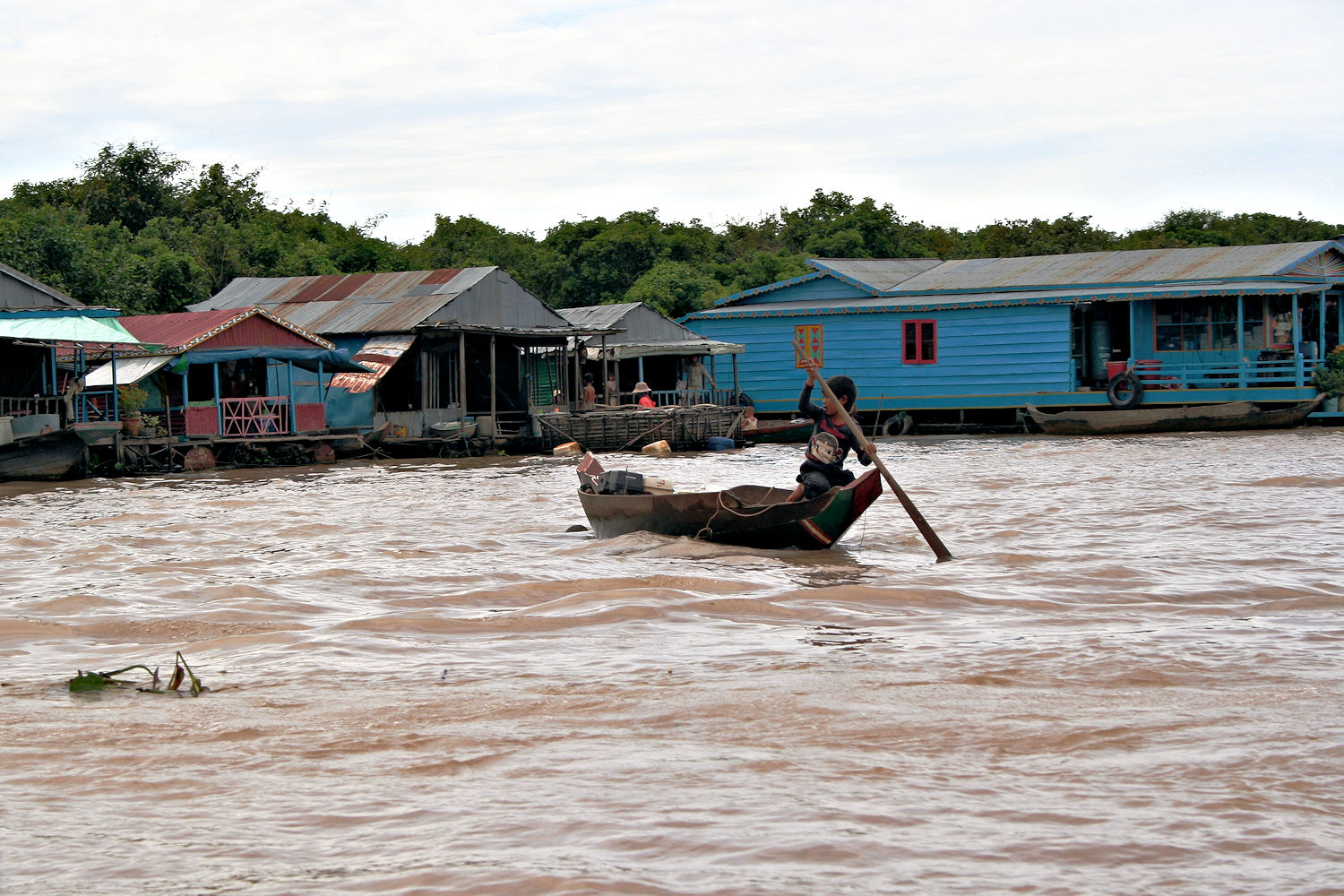 Kompong Chhnang e i villaggi galleggianti sul Tonle-Sap